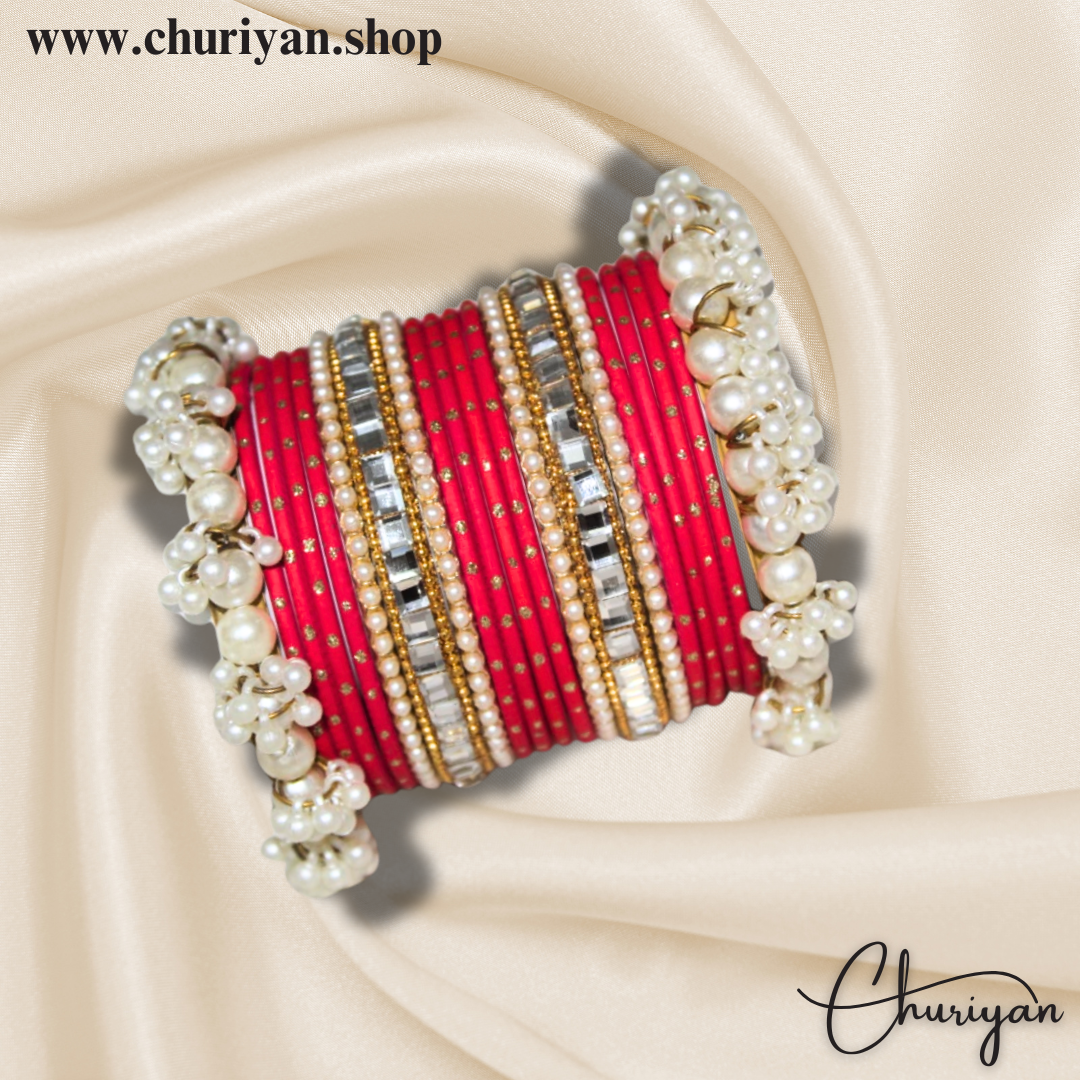 Elegant Fancy Bangles Set